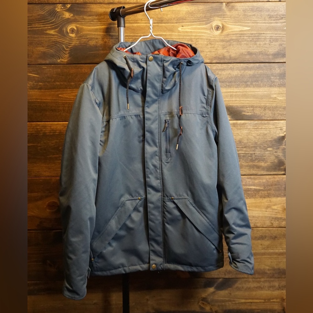 Blue Men’s Winter Coat